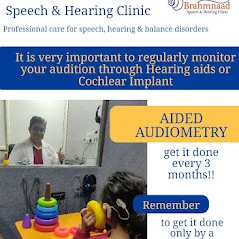 Hearing Test PTA/ play audiometry