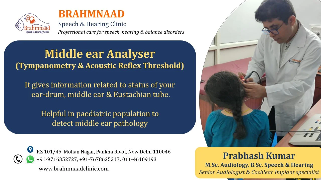 Middle ear analyser